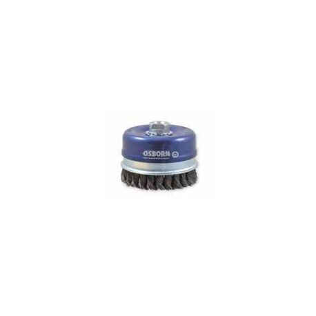 Cup brush Osborn Ø80xM14 wire size 0.5