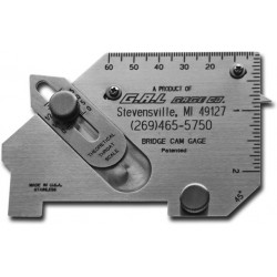 Welding gauge bridge-cam type