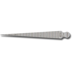 Taper gage 28A - 1/32" à 5/8" - 1 à 15mm