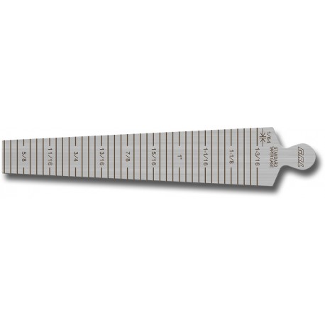 Taper gage 28B - 5/8" à 1"3/16 - 15 à 30mm