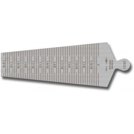 Taper gage 28C - 1"3/16 A 2" - 30 A 50mm