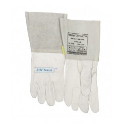 Gants soudeur Weldas TIG 5 doigts softouch 35cm