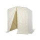 Welder's shelter 2x2x2m in matt white PVC