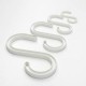 CableSafe® Hook 12'' / 190 kg white - 6 pieces