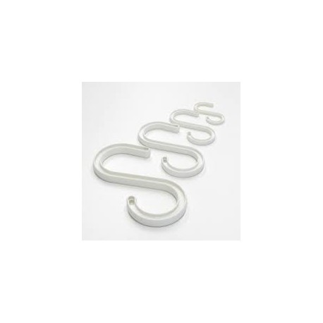 Crochet CableSafe® 12'' / 190 kg  blanc - 6 pièces