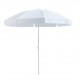 PARASOL Ø200 TOILE POLYESTER RAYTEX DM BLANC TOILE