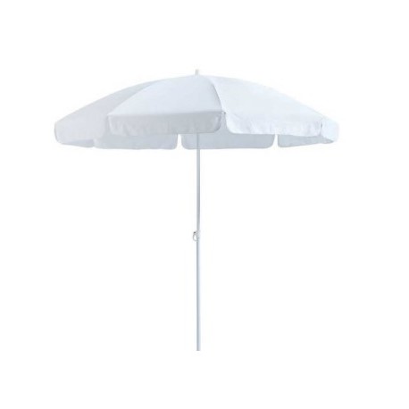 PARASOL Ø200 TOILE POLYESTER RAYTEX DM BLANC TOILE