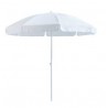 PARASOL Ø200 TOILE POLYESTER RAYTEX DM BLANC TOILE